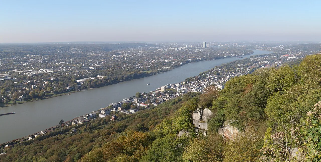 Blick auf Bad Honnef