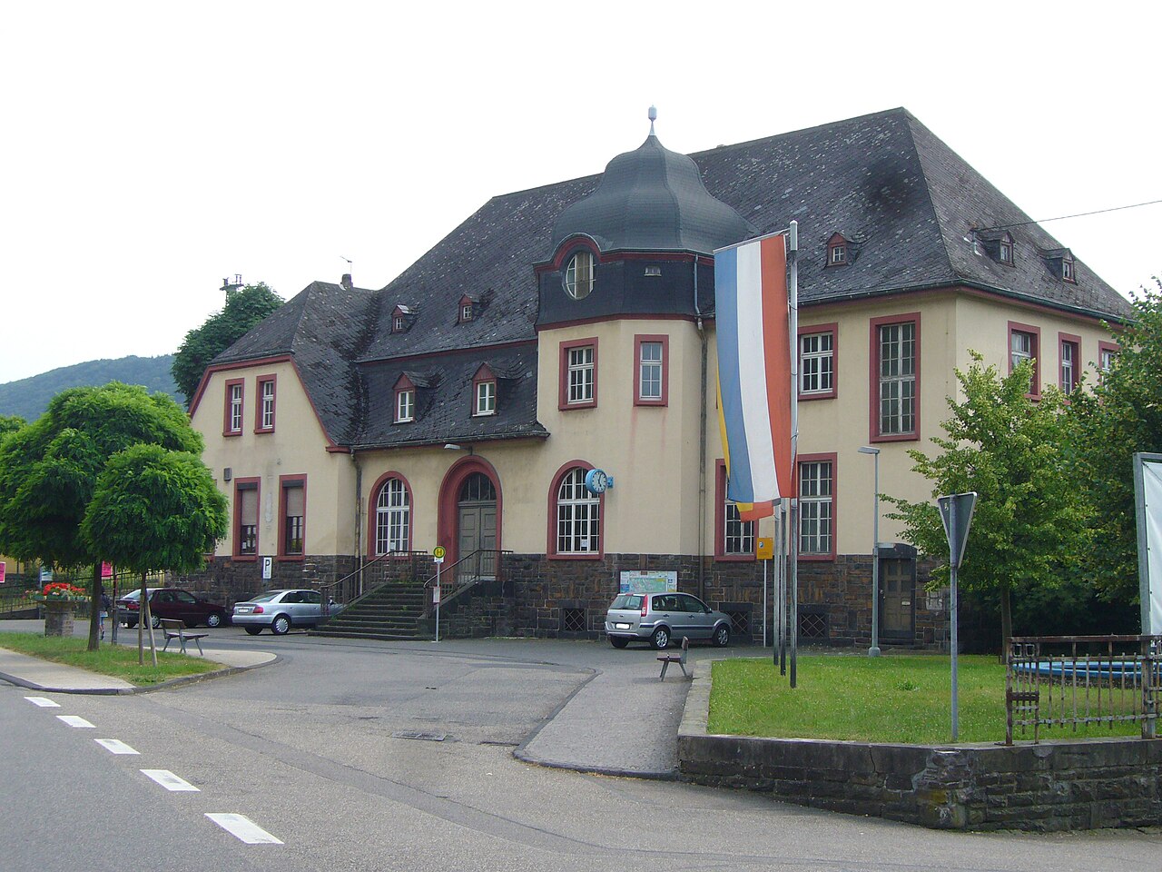 Blick auf Rheinbrohl