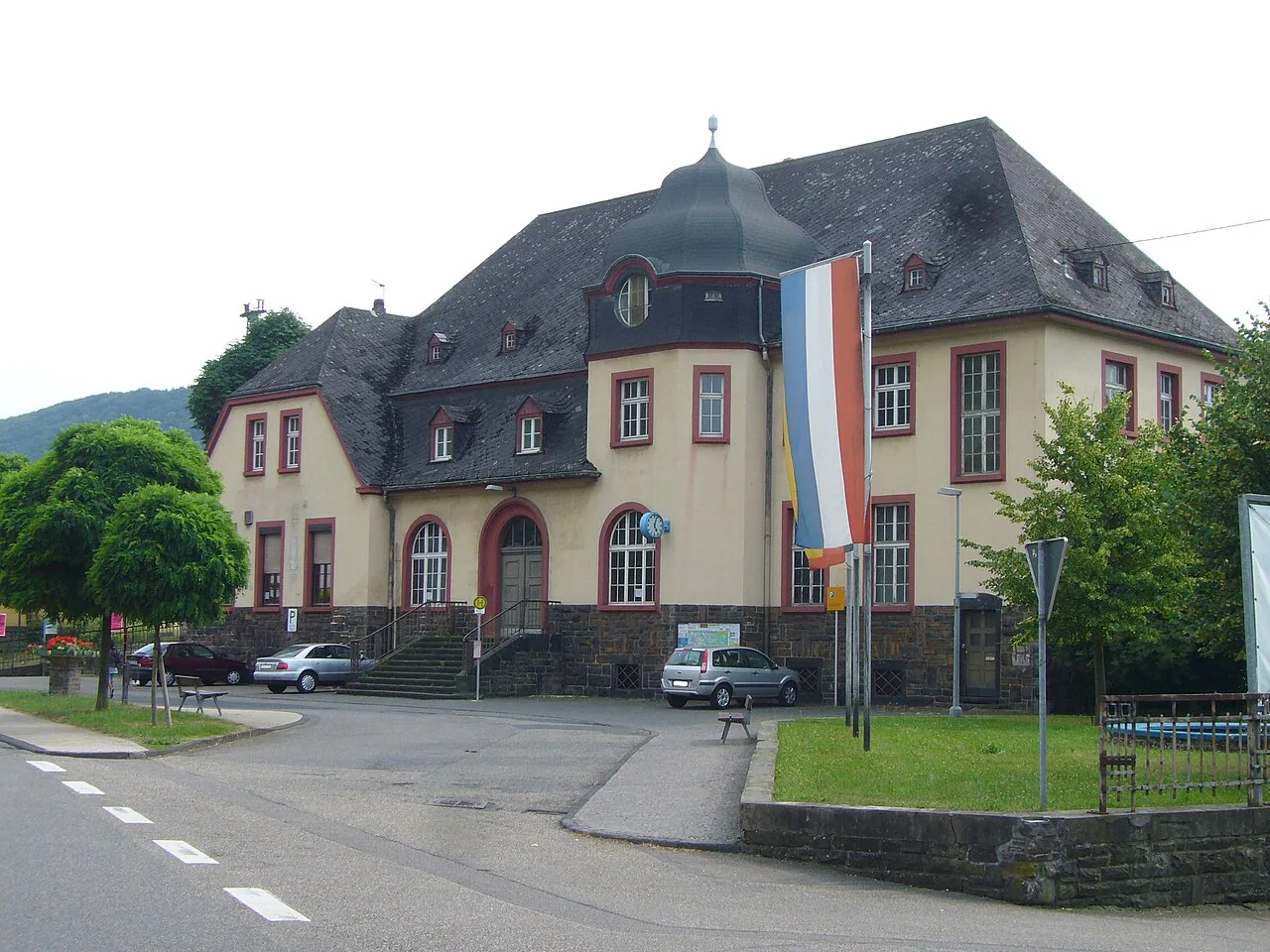 Blick auf Rheinbrohl